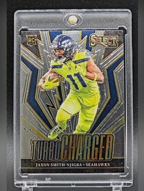 Panini Seahawks Jaxon Smith-Njigba Card - Blue, Gold, White